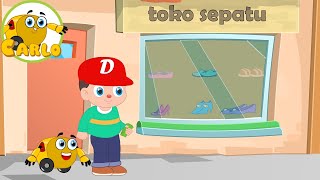 Doni Membelikan Hadiah Sepatu Untuk Ibunya Yang Ulang Tahun | Doni Carlo | Puri Animation