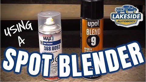How to Use a Spot Blender or Blending Solvent