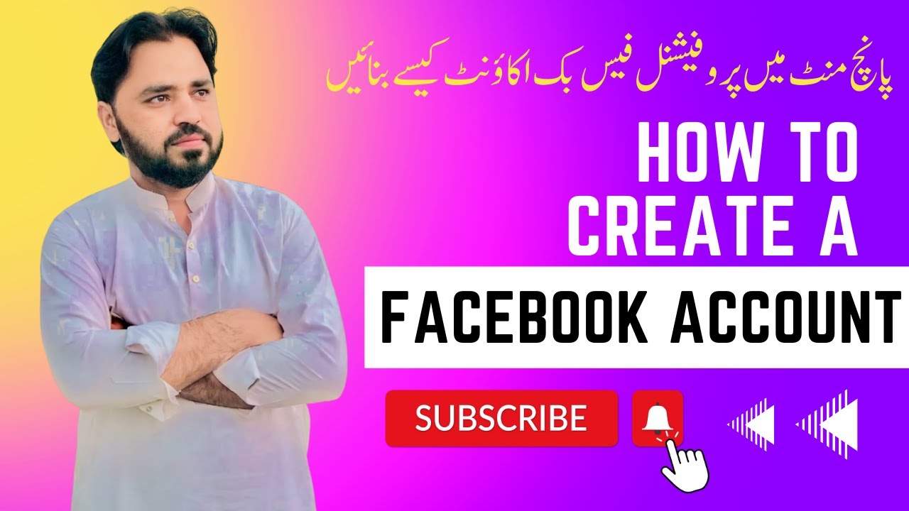Create a Facebook Account Easy and Quick Tutorial [usmanhaiderit] - YouTube