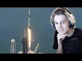 xQc Reacts to NASA and SpaceX launch historic Falcon 9 flight with U.S. crew! | xQcOW