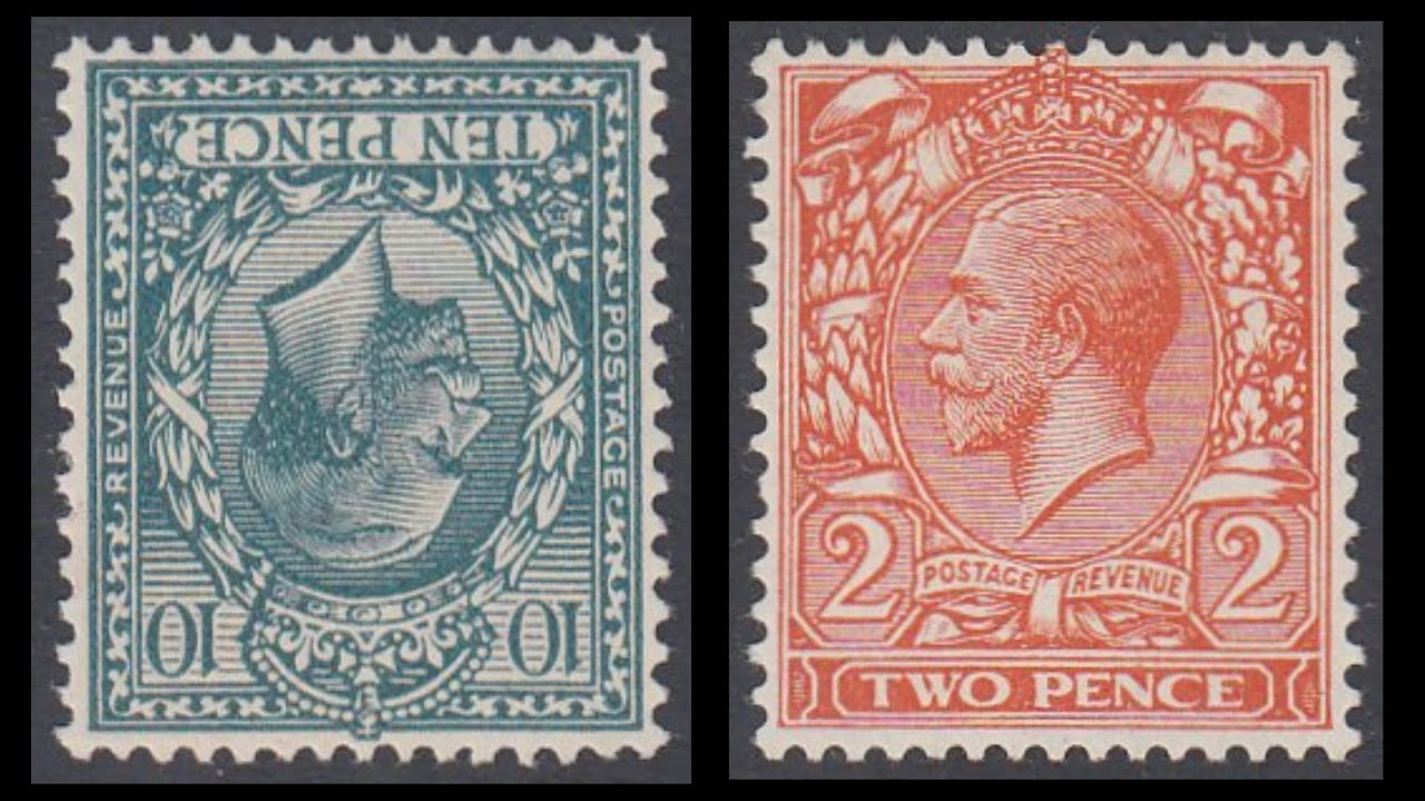 Specialised GB King George 5th stamps at auction!