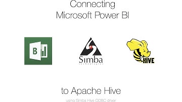 Connecting  Microsoft Power BI to Apache Hive using Simba Hive ODBC driver