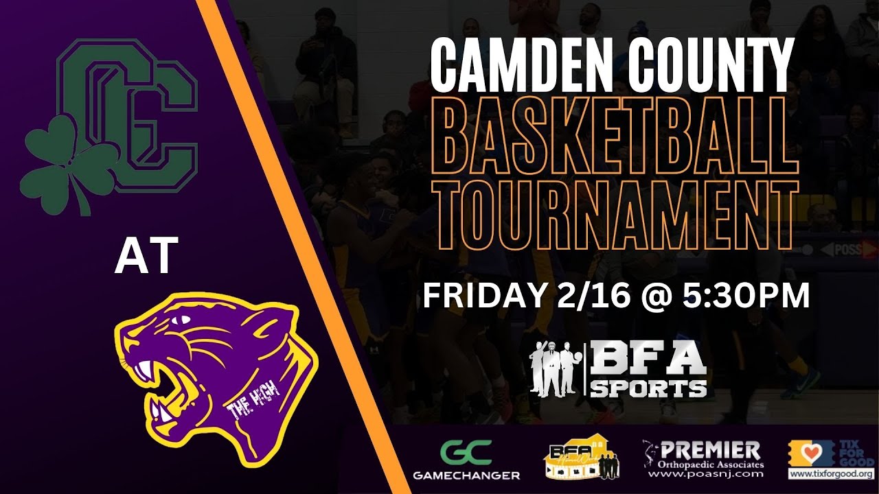 Camden Catholic vs Camden High Basketball - Fri Feb 16th - YouTube