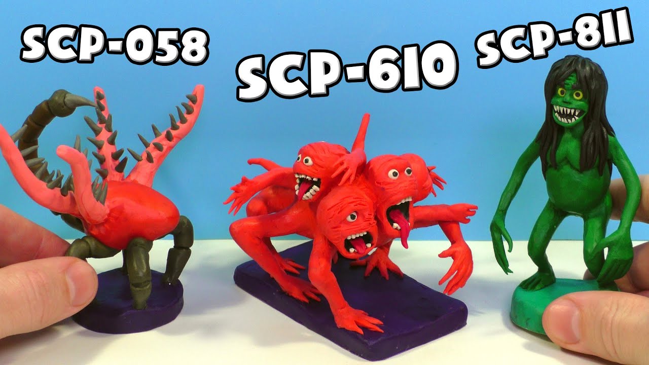 Making Scp 811 Scp 610 And Scp 058 With Clay Youtube - roblox scp 811