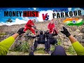 Money heist vs police parkour  flyingmeenaboi 