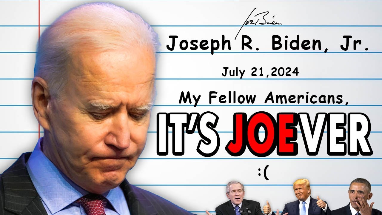 Presidents React to Joe Dropping Out!