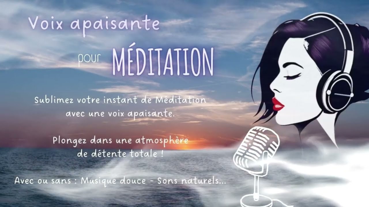 réaliser l'enregistrement de voix pour votre session de méditation