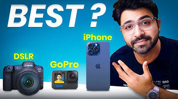 Best Camera for Vlogging - GoPro vs iPhone vs DSLR
