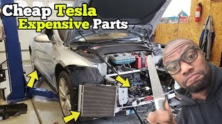 I Bought a TOTALED Tesla from Salvage Auction SIGHT UNSEEN! It Arrived WAY Worse than I Thought!
