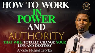 HOW TO WORK IN THE BELIEVER'S POWER AND AUTHORITY | APOSTLE MICHAEL OROKPO