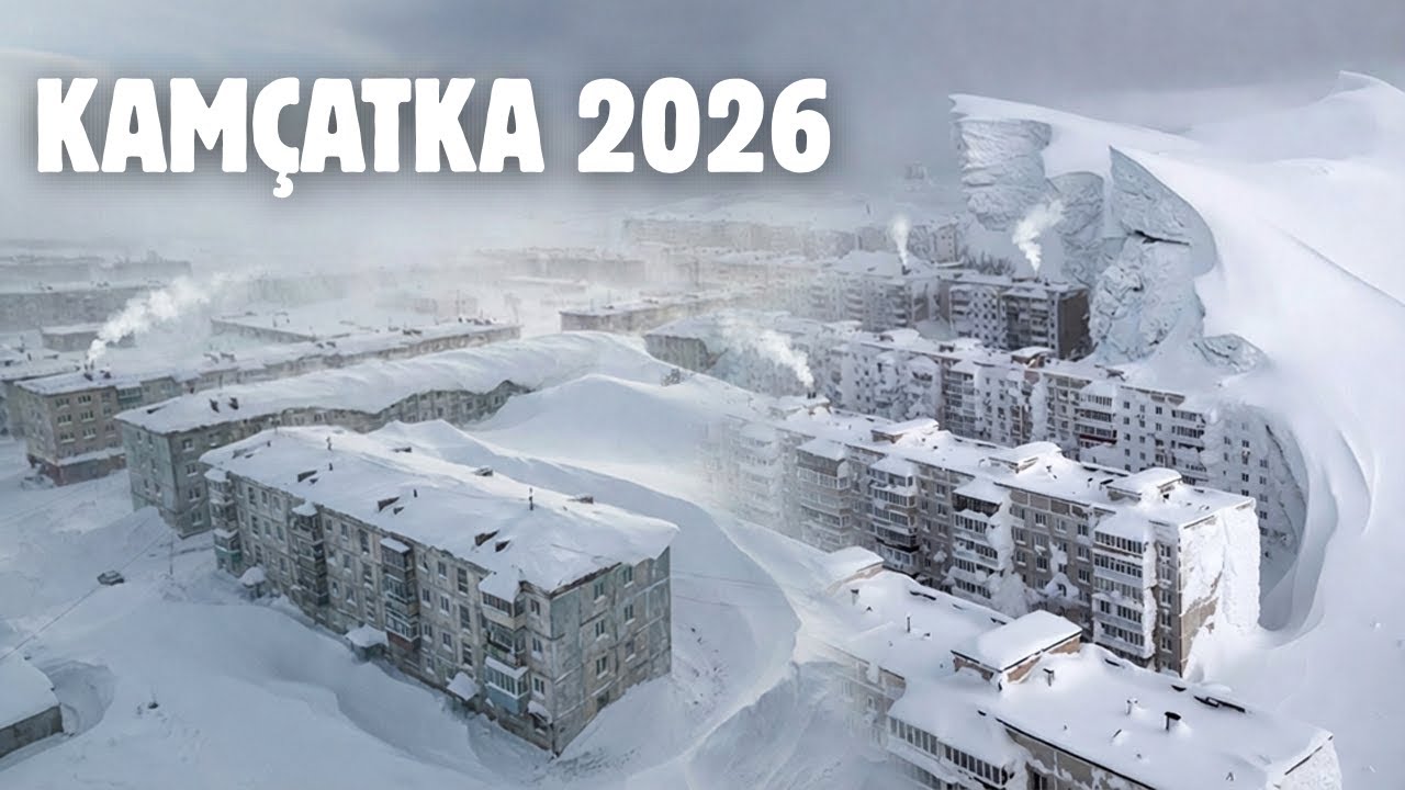 4 METRE KAR GERÇEK Mİ? KAMÇATKA 2026 🇷🇺