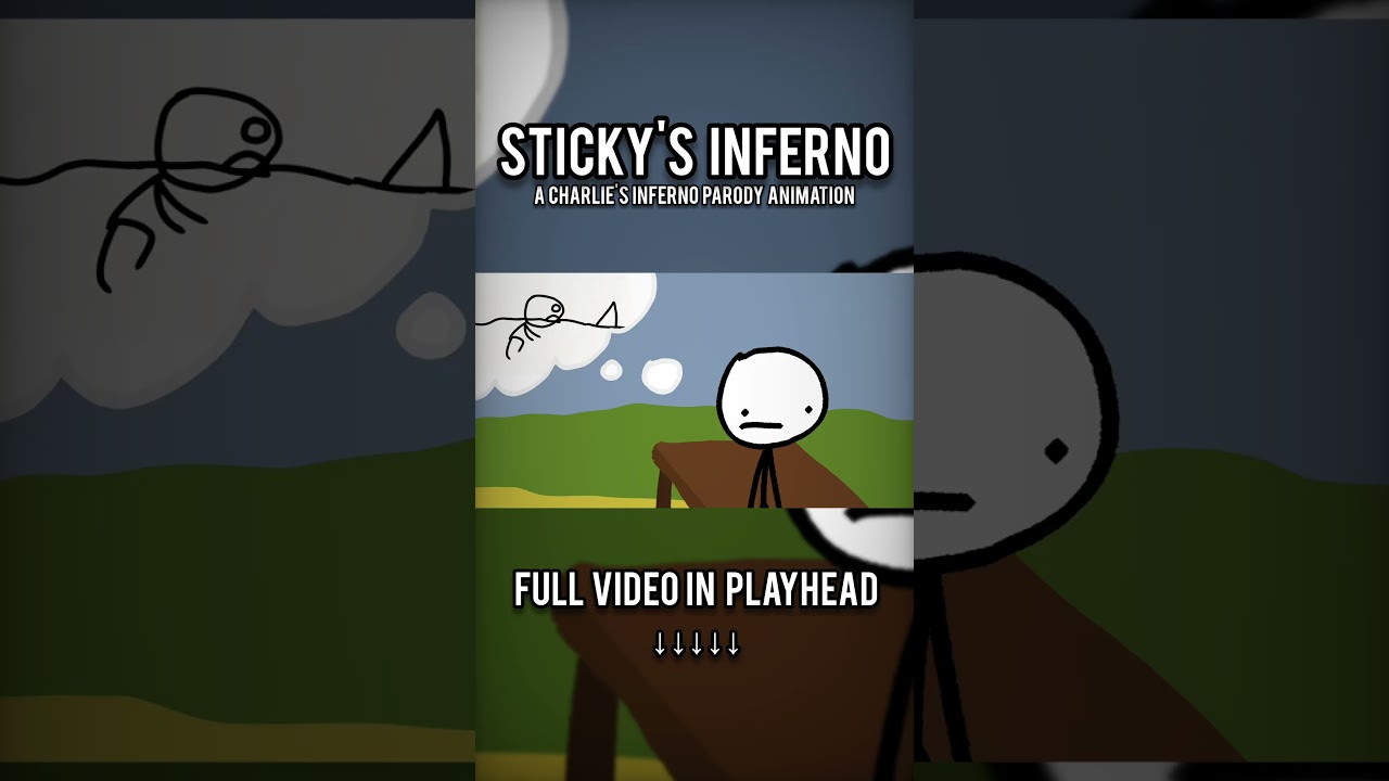 STICKY'S INFERNO!!! - - - #anination #shortanimation #art #toonsquid #charliesinferno
