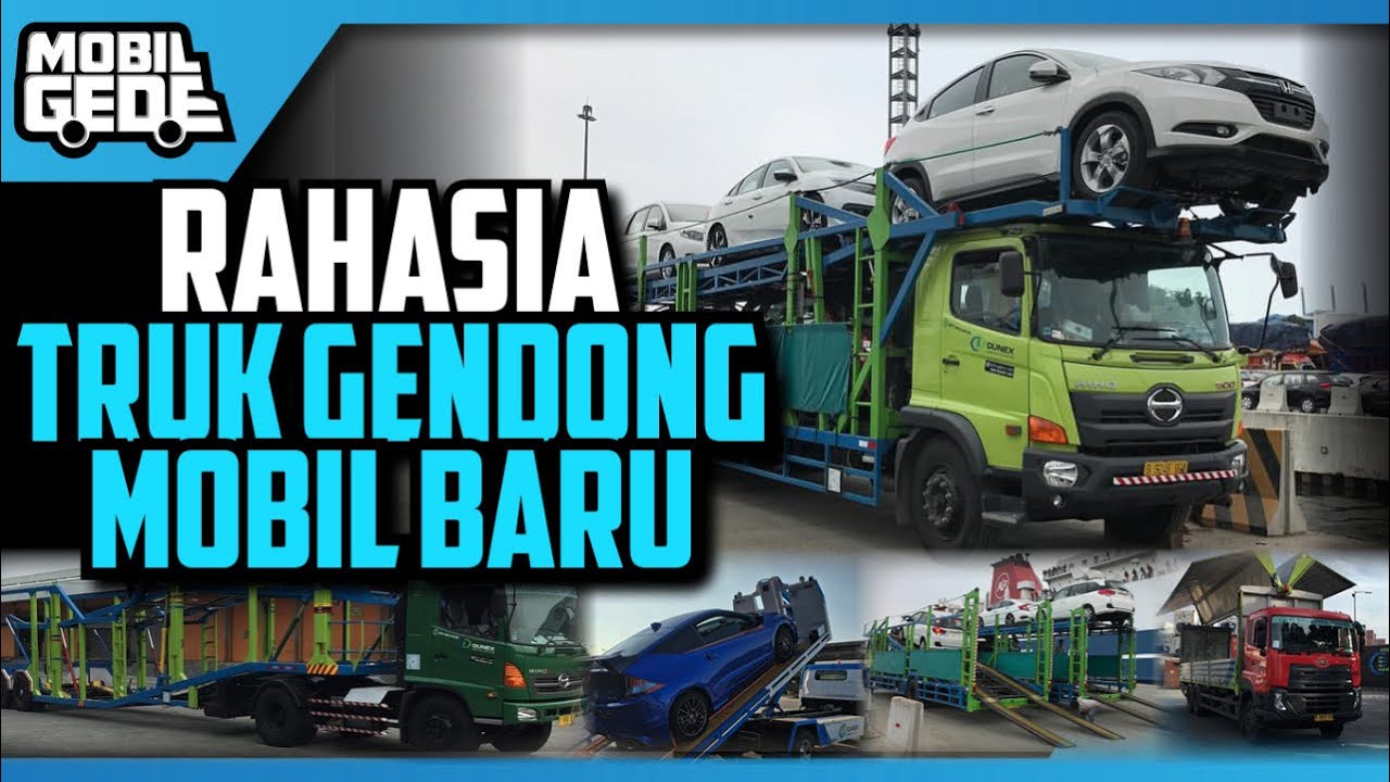 Rahasia Truk  Gendong Bisa Bawa  6 Mobil Sekaligus YouTube 