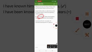 #Tricks to Identify# the Present Perfect/ Present Perfect Continuous Tense#@InsightsbyManju #👍🙏💯😀