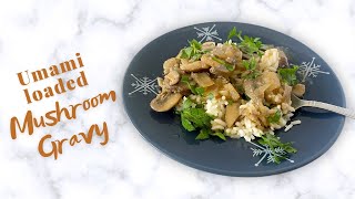 Vegetarian Mushroom Gravy Recipe