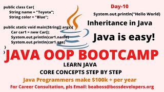 OOP IN JAVA! OOP-01| JAVA OOP BOOT CAMP IN BANGLA| মাষ্টার মশাই