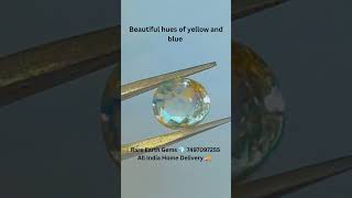 Mesmerizing Ceyloni Pitambari | Bi-colored Beauty with High Transparency |