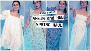 Shein & H&M Haul Spring Fashion Clothes Shopping Mommy Fridays Buhay America Eng Sub Tfam