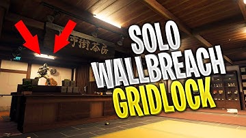 Black Ops 4 Glitches | NEW Solo Wallbreach On Gridlock Afterpatch Online Multiplayer