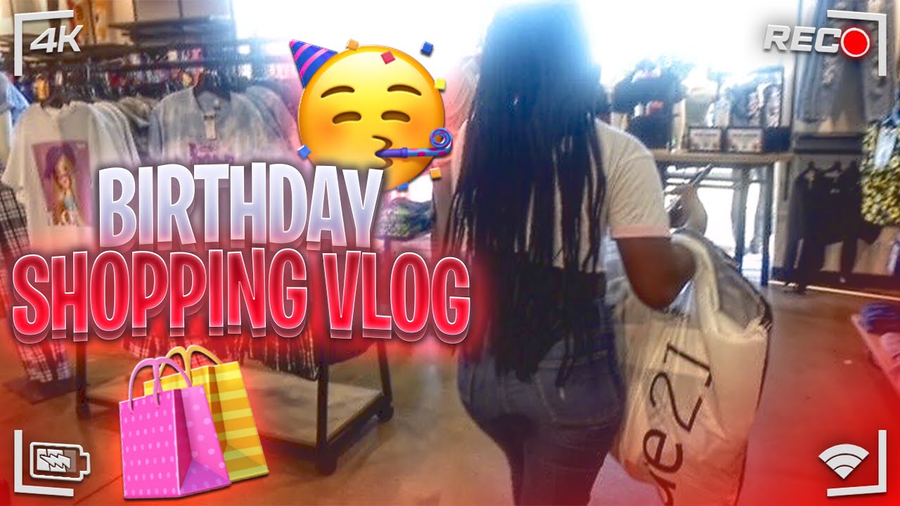 Birthday shopping vlog AT RUE 21