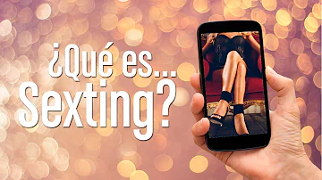 ¿Qué se considera sexting?