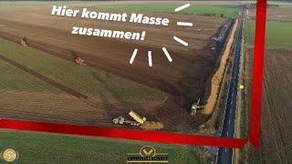 Hier Kommt Masse Zusammen! 1700Ha Rüben Für Nordzucker Wanzleben & P&L Rübenernte Rübenkampagne