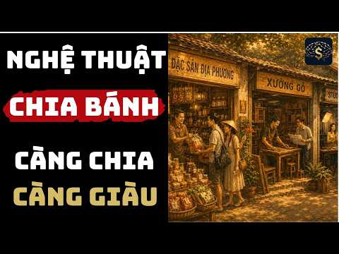 Nghệ Thuật Chia Bánh: Càng Chia Càng Giàu | Thuật Thương Nhân #tưduykinhdoanh #kiếmtiền #lamgiau