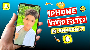 Iphone vivid filter in android | Iphone Vivid Filter In Snapchat|how to add vivid filter in android