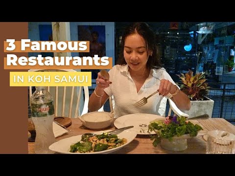 Let's try 3 famous restaurants in Koh Samui! | VLOG | Suwanan Ch