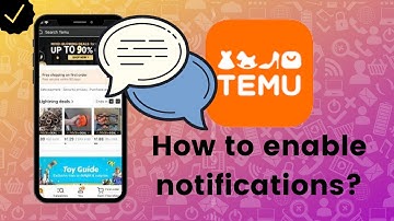 How to enable notifications on chat mesages in Temu?