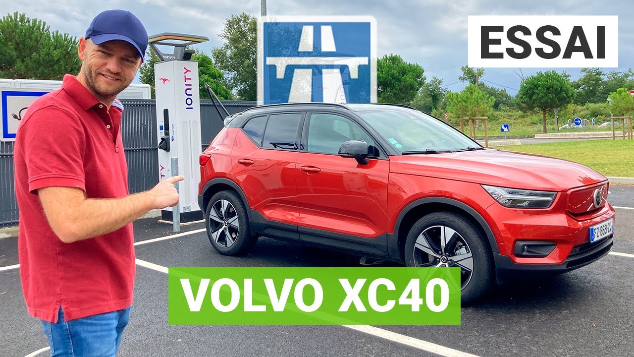 Sur la route des vacances en Volvo XC40 Recharge P8