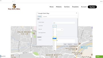 Ninja Beaver Addons   Google Static Map Module