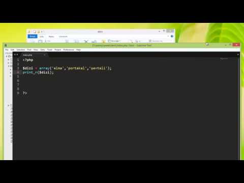 php array_unique  dizideki elemanları tekrarsız yazdırma