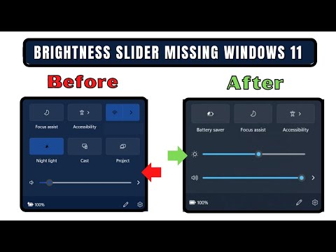 #1 How to Fix Missing Screen Brightness Slider Option in Windows 11 Mới Nhất