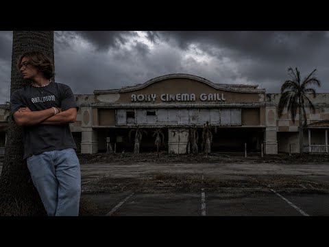 EXPLORING ABANDONED MOVIE THEATER ( GONE WRONG) 