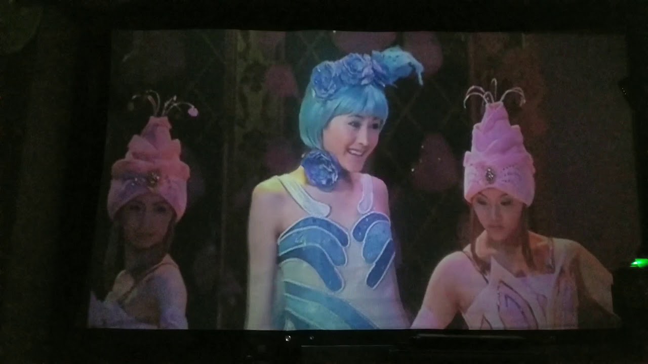 ハローキティ、ピューロランドシリーズ、プロジェクター、NERBO120インチに投影しました‼️