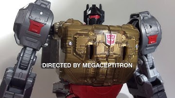 Stop Motion TF Transformation: Power of the Primes Voyager class Grimlock