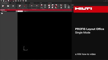 HOW TO Single mode in Hilti PROFIS Layout Office