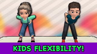 20 min kids flexibility exercise at home