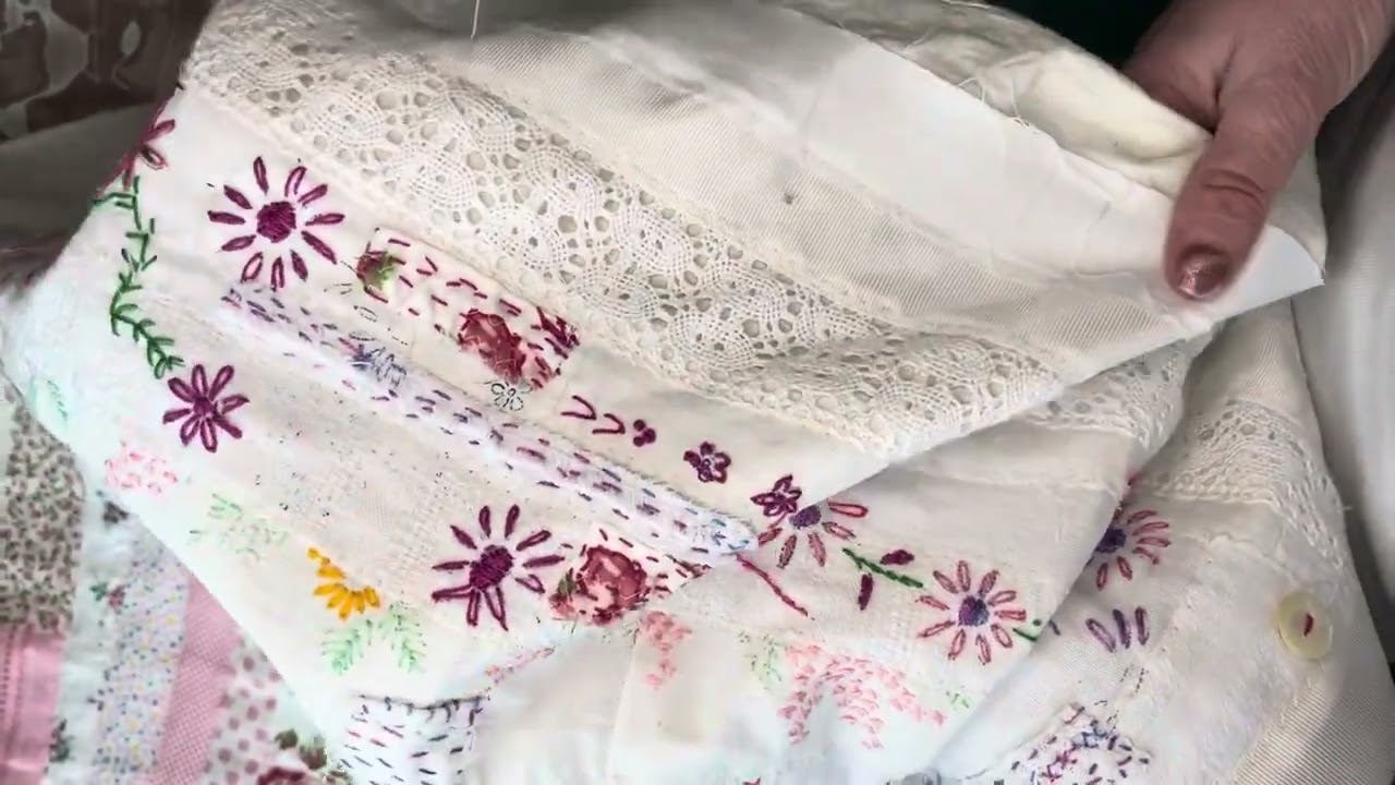 A new episode all about my #slowstitch project