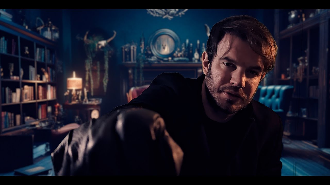 ASMR - The Supernatural Detective with Leather Gloves - Whispering - Ear to ear