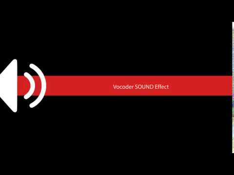 Vocoder SOUND Effect