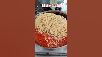 Filipino Style Spaghetti #cooking #creamy #spagghetti #easyrecipe #yummy #reels #shorts #video