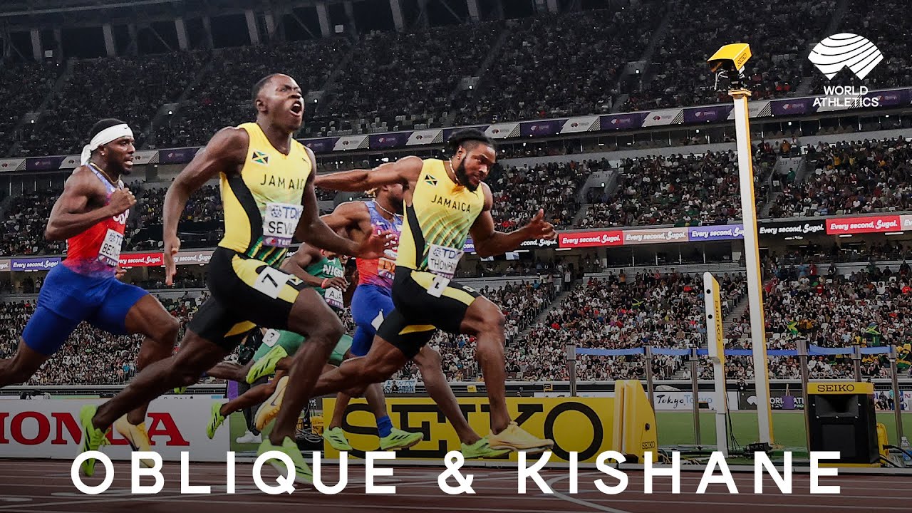 Jamaica strikes again in the 100m 10 years after Usain Bolt | World Athletics Championships Tokyo 25