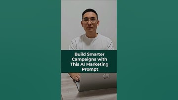 Build Smarter Campaigns with This AI Marketing Prompt