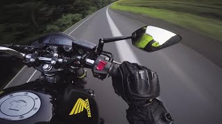 Honda Hornet Raw Onboard 4 Cylinder Sound