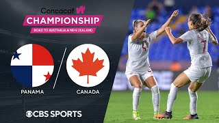Panama vs. Canada: Extended Highlights | CONCACAF W Championship | CBS Sports Attacking Third