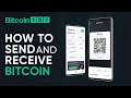 How to send and receive Bitcoin - Bitcoin 101