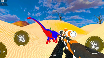 Dino Hunter 3D Hunting Game #5 - Android Gameplay