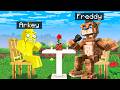 Becoming Friends with Every Animatronic in Minecraft FNAF